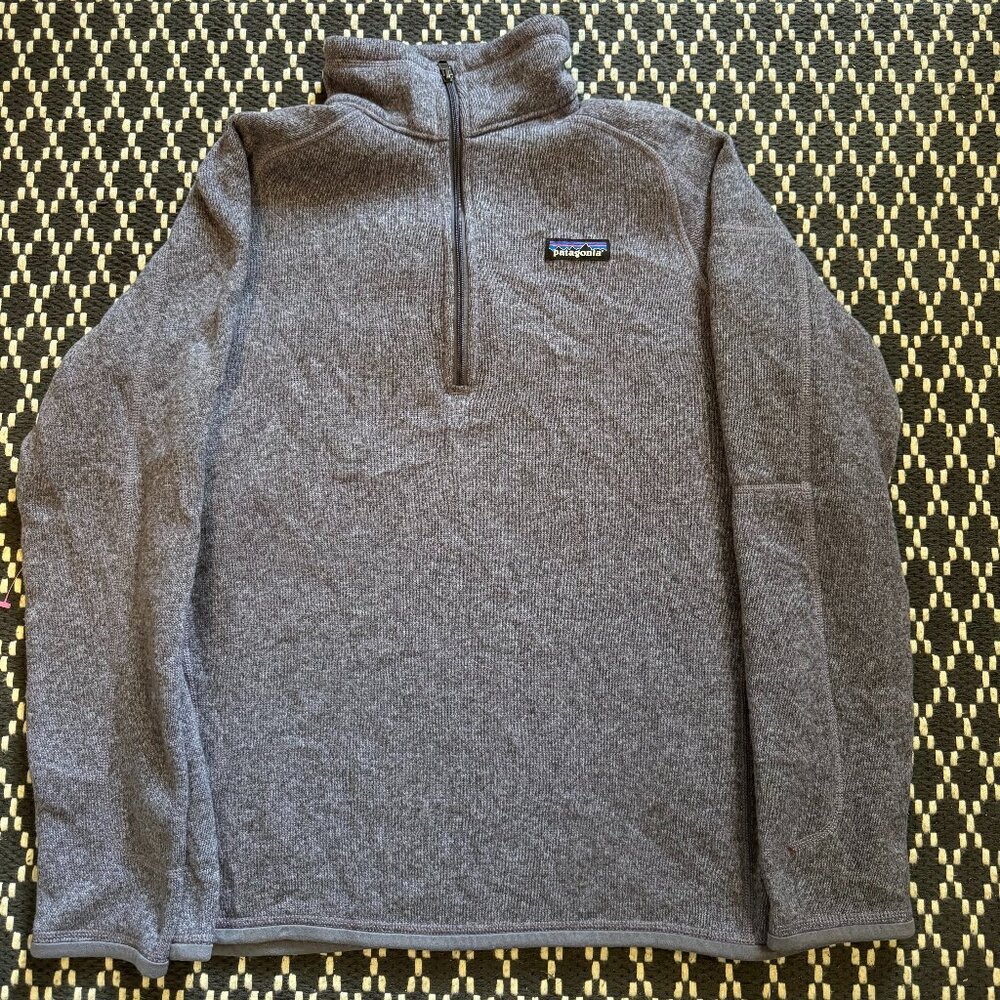 Patagonia Purple Women's Better Sweater® 1/4-Zip Fleece (Quarter Zip) Pullover